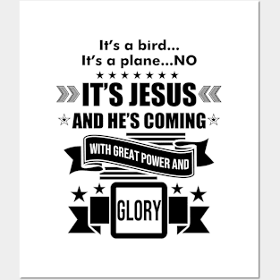 It's a Bird..It's a Plane..No it's Jesus Posters and Art